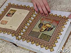 enchant this angel licks my big stick