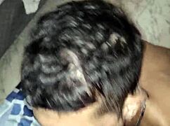 I swallow big black cock bareback on street