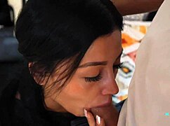 sexy brunette colombian mariana martix rides alex charger for bank loan approval