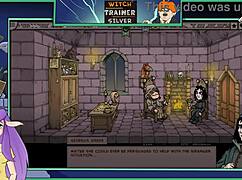 witch trainer silver part 3 with big tits monster