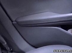 Boss's step sister catches comrades jerking off