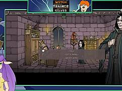 witch trainer silver part 3 with big tits monster