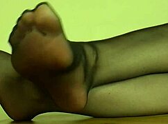 Teachers Nylon Feet Drive Me Wild with Desire