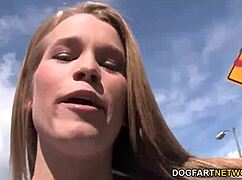 Aiden Aspen Takes Huge Black Cocks In Interracial Blowbang Gangbang. Cumshots Everywhere.