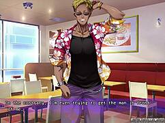 Japanese housewife hides secret video in NTR hentai game part 2