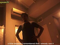 Watching Movie With Stepbrother Leads To Accidental Blowjob