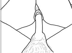 African couple engages in intense fucking during drawing session part 2