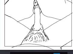 African couple engages in intense fucking during drawing session part 2