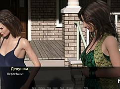 Pine Falls: Mechanic Fixing Car in Detailed Scene Nine