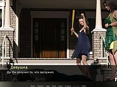 Pine Falls: Mechanic Fixing Car in Detailed Scene Nine