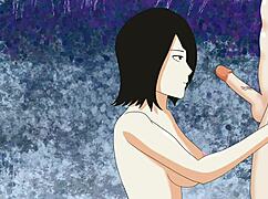 Mikasa Giving Head And Getting Nailed In Cave