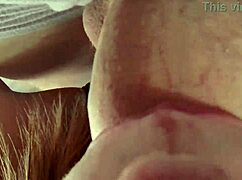omg, his huge cock fills my mouth with cum in extreme close up! 😲