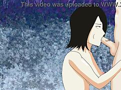 Mikasa Giving Head And Getting Nailed In Cave