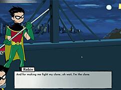 Hey, want to date Raven in this hentai adventure?