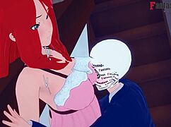 kushina uzumaki gets fucked while sarada uchiha watches jealously in this full movie