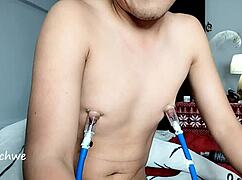 The young 18+ Spanish escort sucks nipples for bisexual men. she gets naked and dirty.