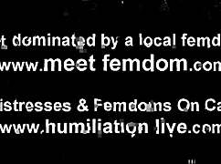 You are a fat disgusting disappointment in this femdom humiliation pov bdsm scene.