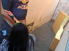 Niece in Tight Pants on Street