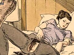 Bold Vintage Erotic Drawings From Antique Cartoon Anime Hentai Era