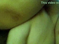 plump woman expresses loud pleasure