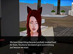 My New Family 233: A Redhead's Journey in 3D Hentai World.