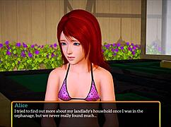 Exploring my new family in this intriguing cartoon game episode 442