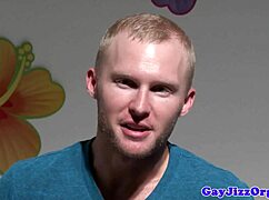 Wild Orgy with Gay Hunk Getting Tagteamed Hard!