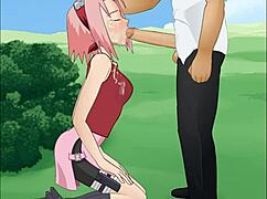 Naruto - Sakura Haruno Super Deepthroat
