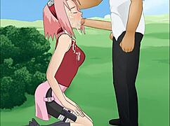 Naruto - Sakura Haruno Super Deepthroat