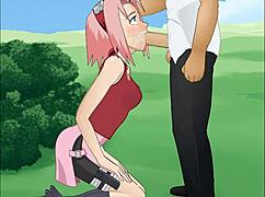 Naruto - Sakura Haruno Super Deepthroat