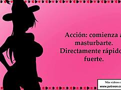 Wow, your new mistress uses and milks you in JOI game! 😈