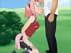Naruto - Sakura Haruno Super Deepthroat