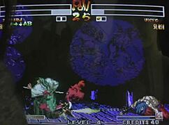 Fucking after arcade cumshot!