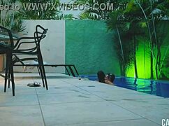 My friend lets her boyfriend eat my ass at the party complete on cassiflix