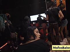did you see nia bleu getting fucked by brett maker during band rehearsal?