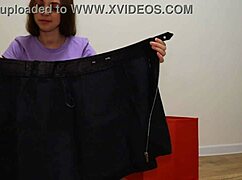 Organizing My Clothes In A Cute Skirt Today