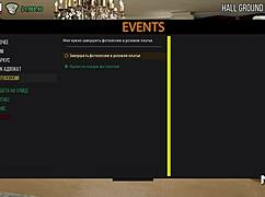 big tits bouncing wildly at the gym in anime game