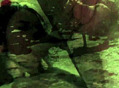 Vintage TABOO PUSSY Play with Hairy Outdoor DOGGYSTYLE Action