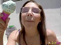 Man, this big booty slut riding dick is wild right now!