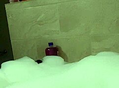 I am cyno enjoying a solo bubble bath fun session part two