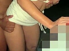 husband offers gorgeous redhead wife to two studs