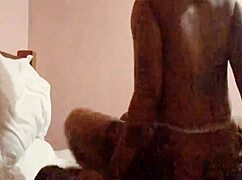 damn, sexy ebony step mom rides son's big black cock in preview