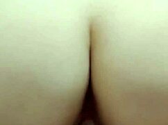 Damn! She stretches that tight hole with toys in wild POV action