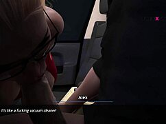 yo, aby's blowjob to alex in the car is wild, swallowed everything! 🚗💦