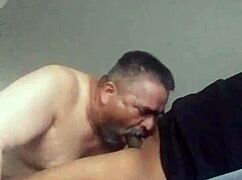 she says, sucking that black shemale's big cock