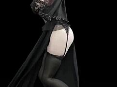 Weak Sound Naked Dance TikTok Style MMD Pure Dance