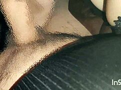 Japanese amateurs give blowjob and handjob outdoors