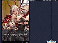 In the first episode of King of Kinks, Rin persistently jerks my cock in this kinky anime hentai adventure