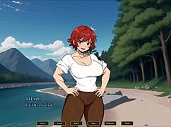 Tomboy Love in Hot Forge Hentai Game Ep 5. Risky Outdoor Doggystyle Near Strangers!