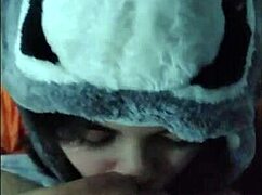 White Wolf Watches White Moon Suck Submissive Teen Deepthroat